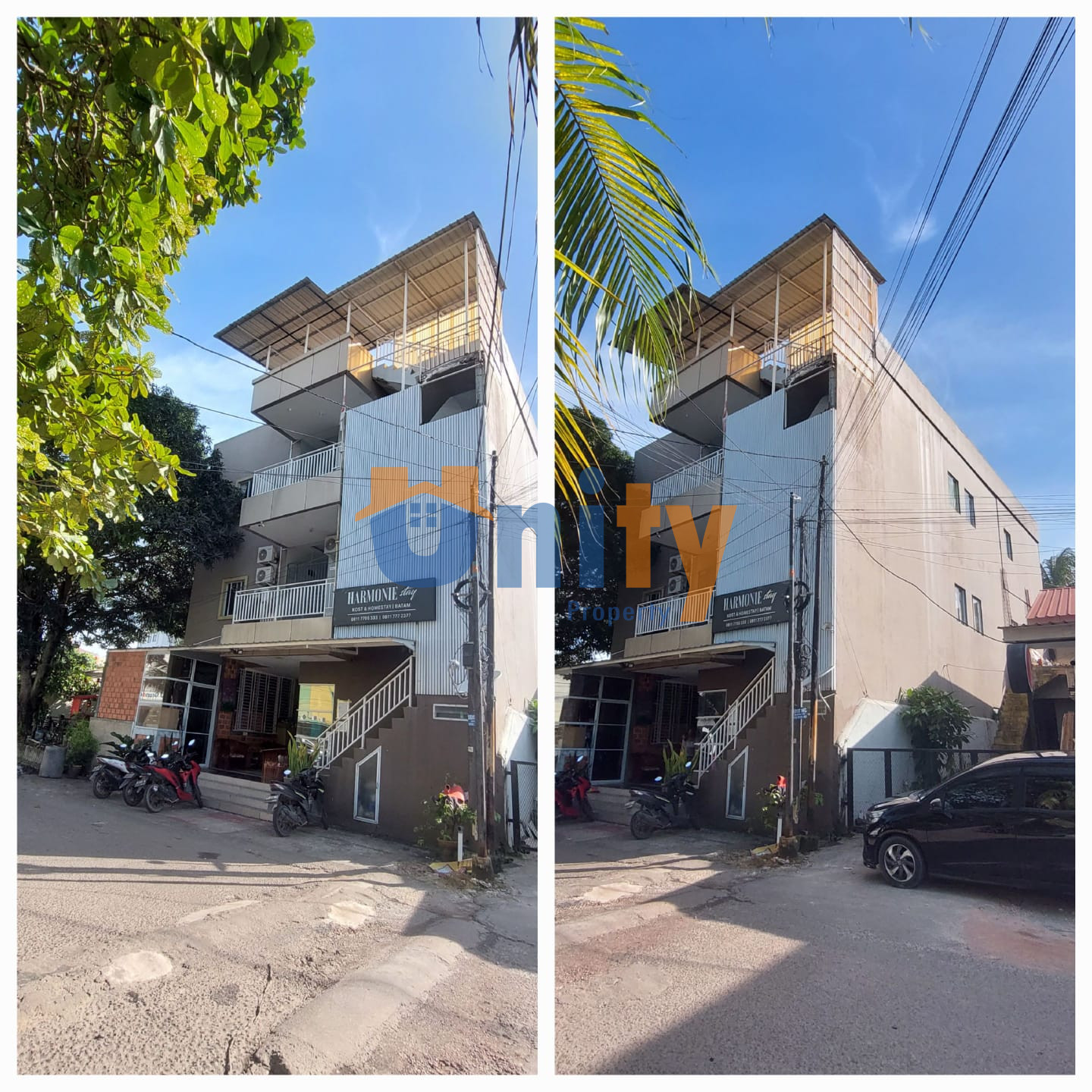 Dijual / Disewakan bangunan 3 lantai dengan konsep usaha + kos-kosan yang berada di kawasan ramai   Ruko Taman Indah Nagoya - Belakang Windso