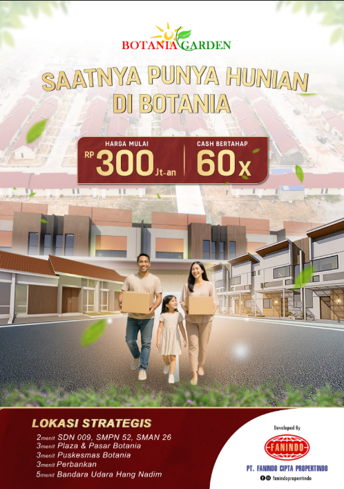 Brosur Botania Garden